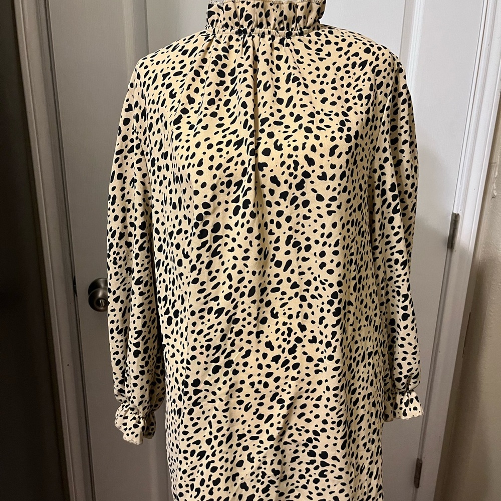 NWT Leopard Print Women's Blouse size L